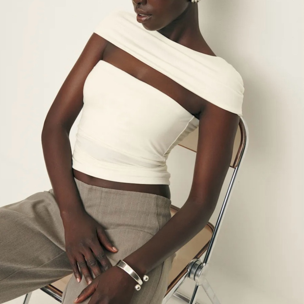 Reformation Carmina Knit Top